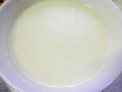豆乳で作るホワイトソース♪
